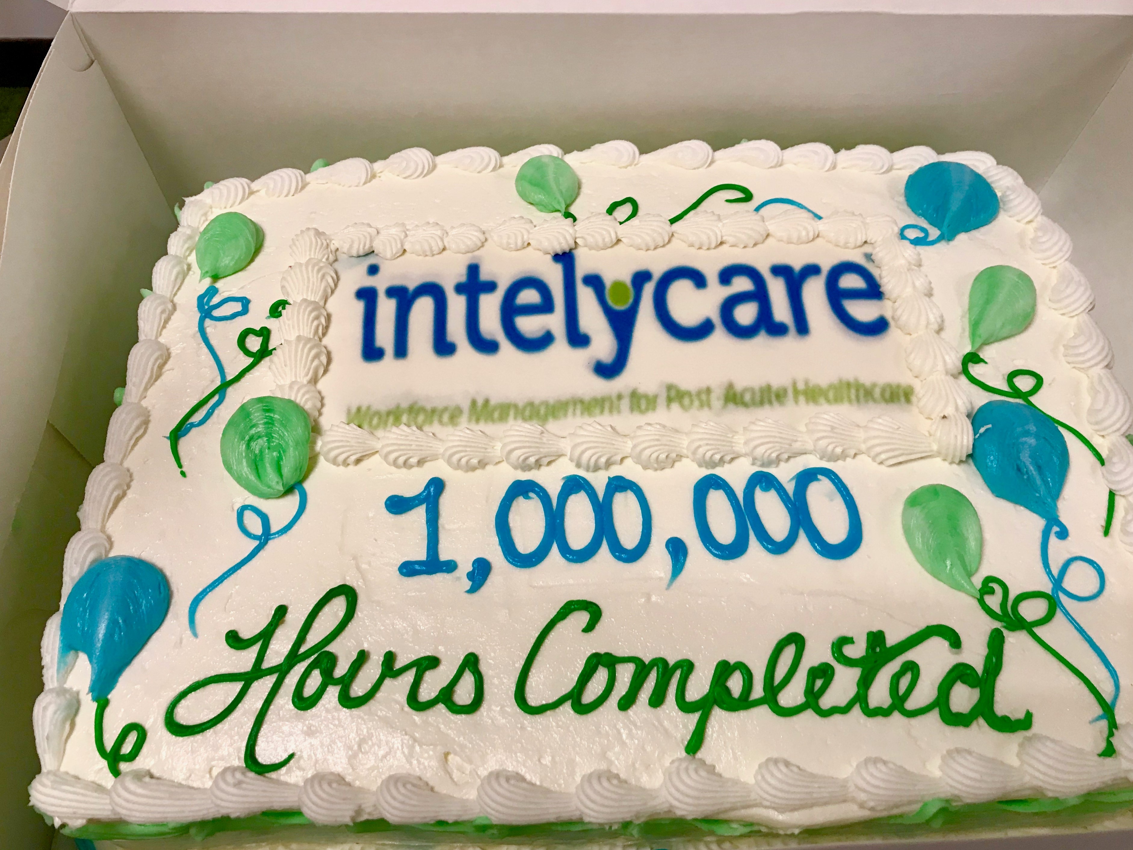 million hour cake IntelyCare