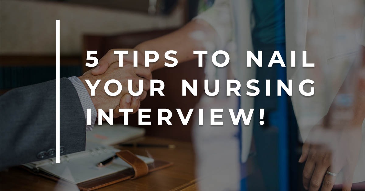 nursing interview