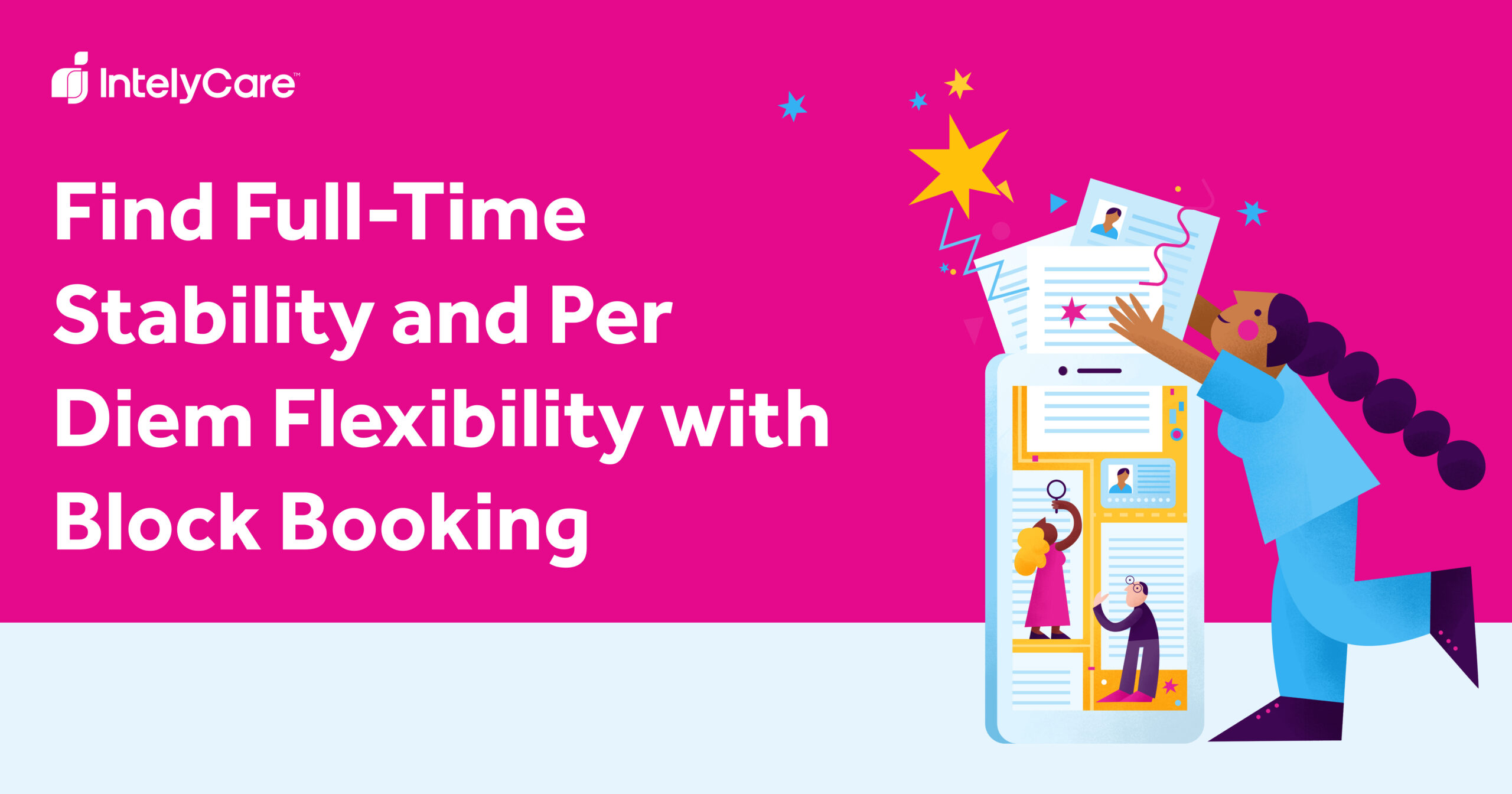 Find FullTime Stability and Per Diem Flexibility with Block Booking