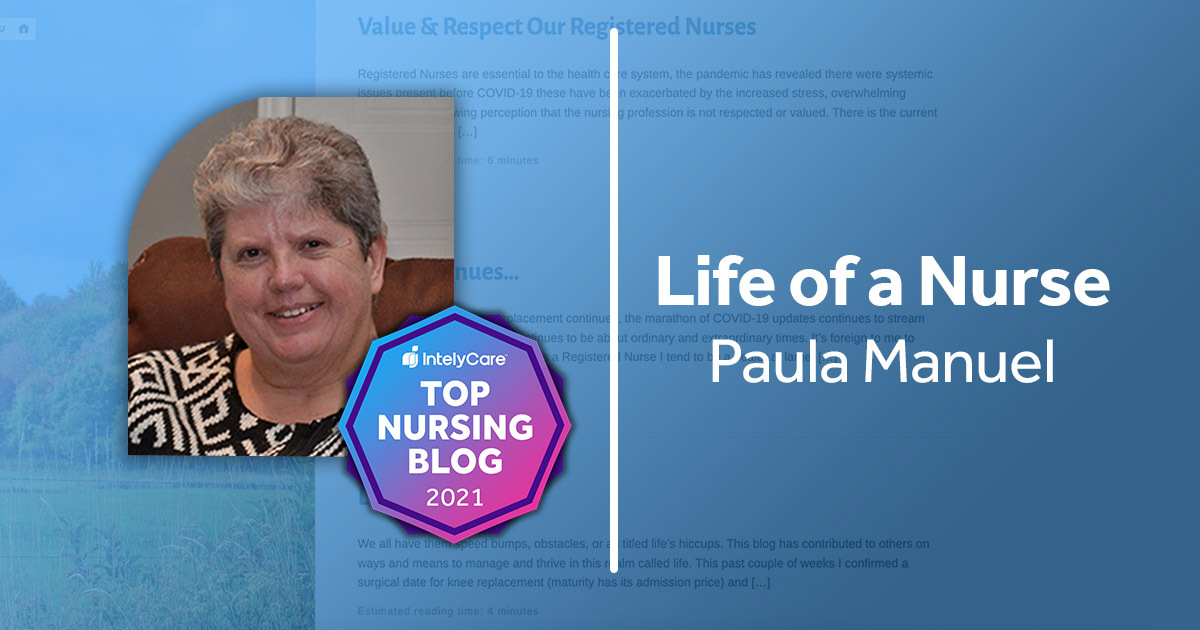 Top Nursing Blogs #1 Paula Manuel Life of a Nurse