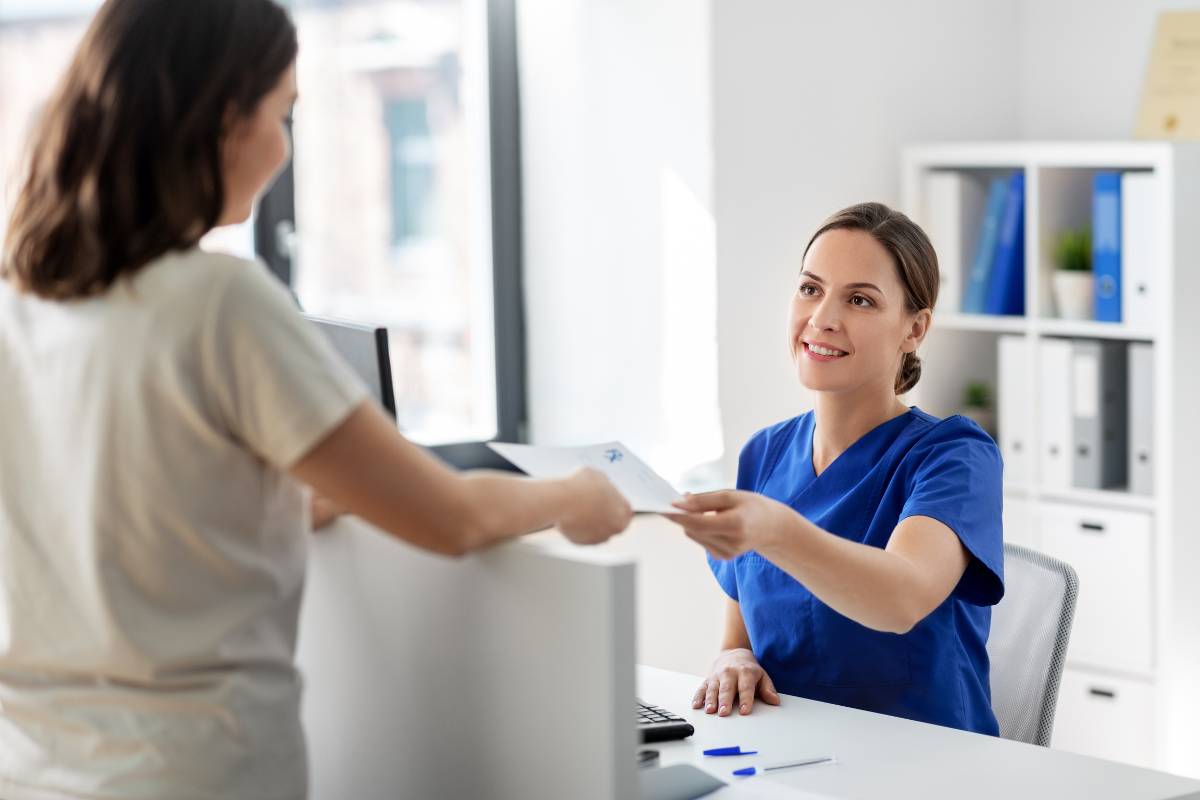 A healthcare professional works in cannabis nursing.