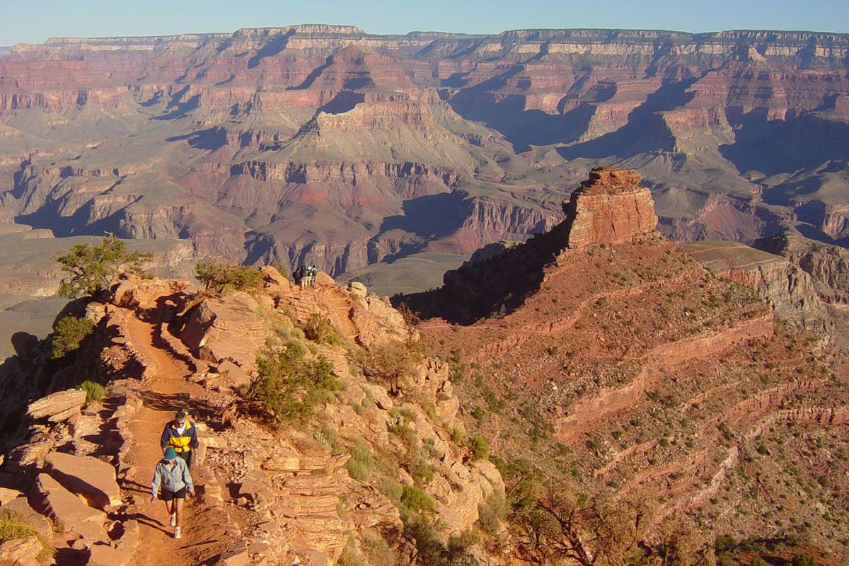 A photo of the Grand Canyon in Arizona.